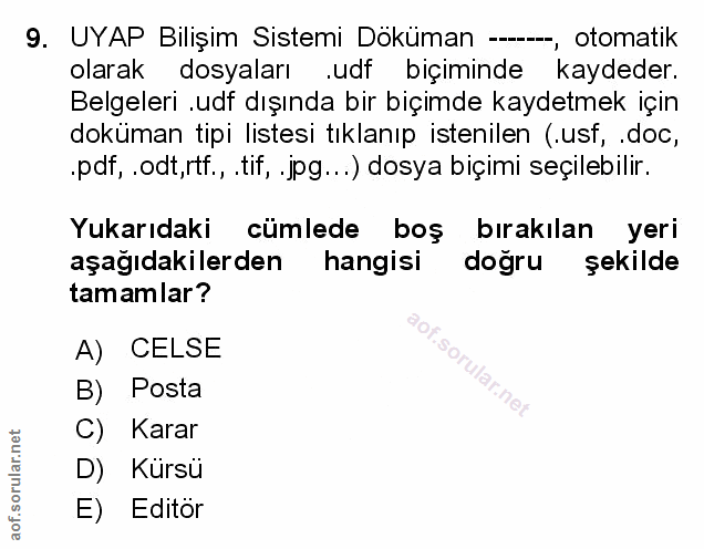 Soru 9
