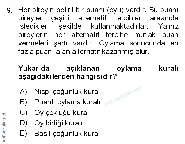 Soru 9
