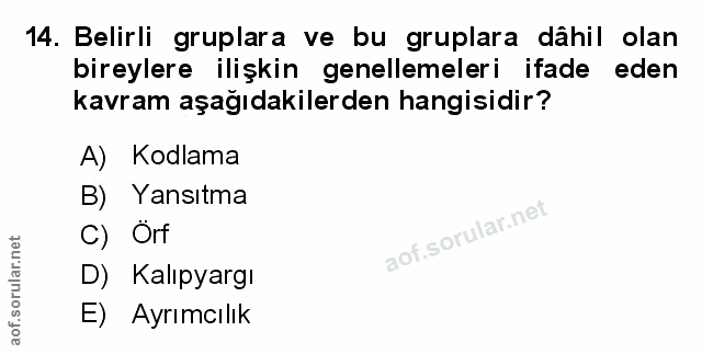 Soru 14
