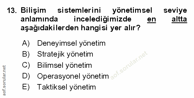 Soru 13