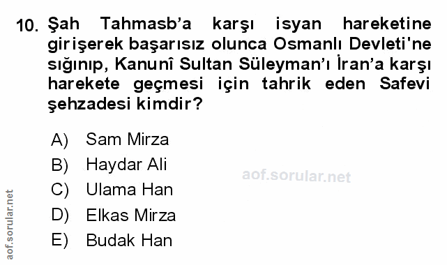 Soru 10