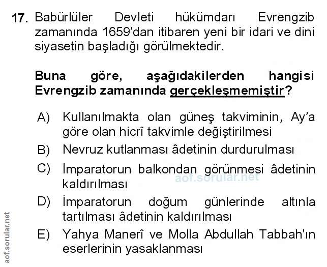Soru 17