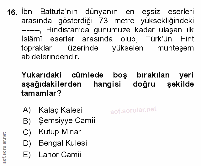 Soru 16