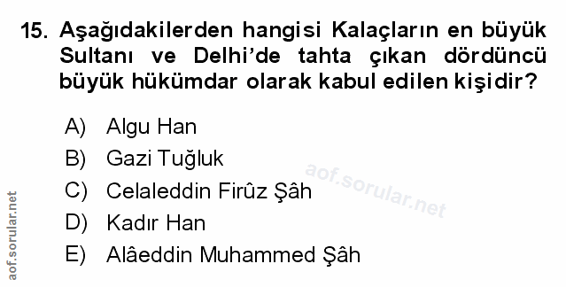 Soru 15
