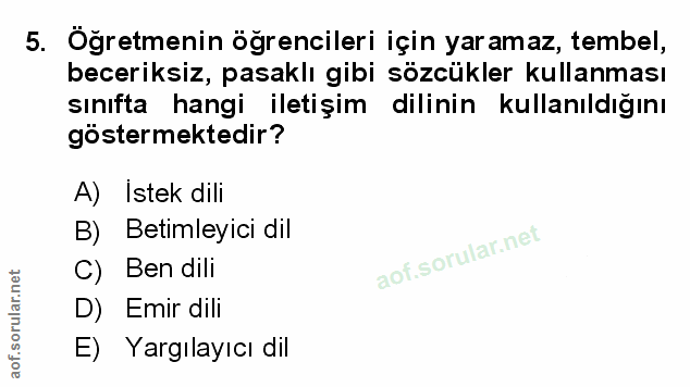 Soru 5