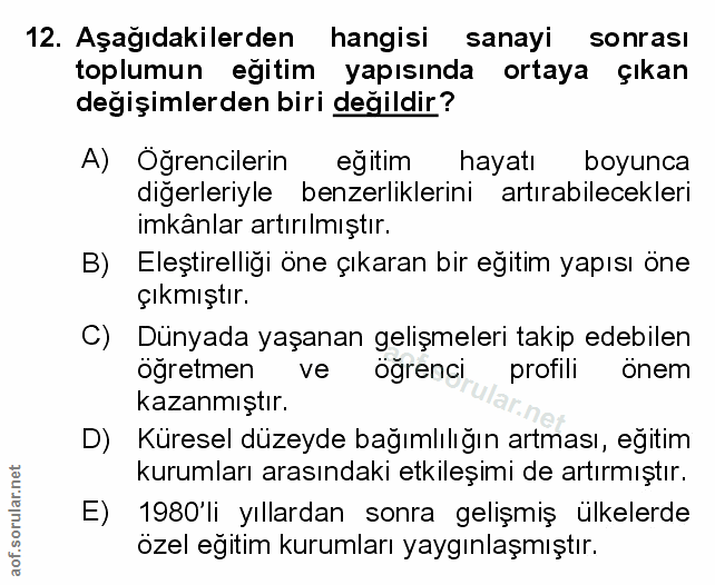 Soru 12