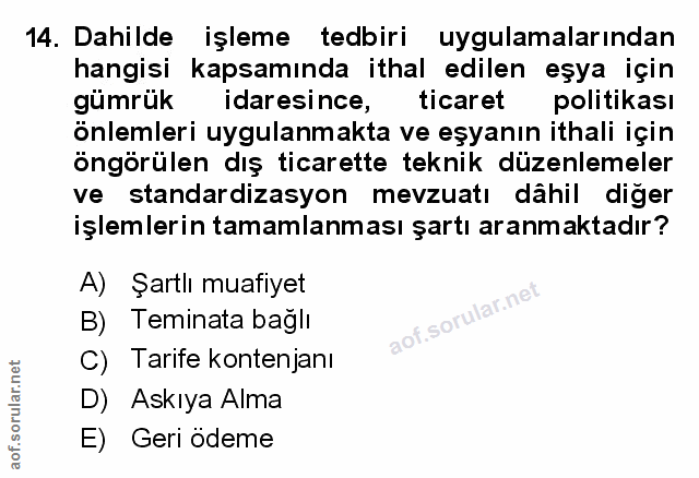 Soru 14