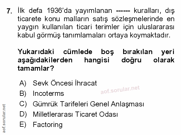 Soru 7