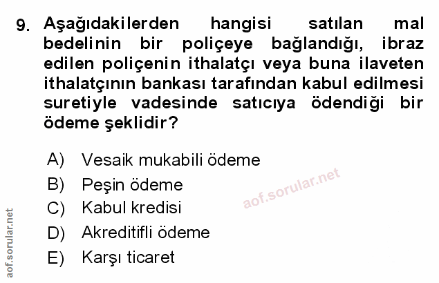 Soru 9