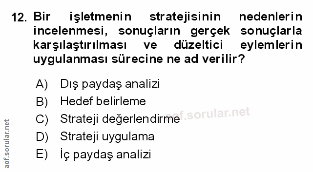 Soru 12