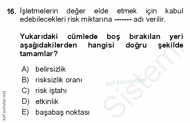 Soru 16