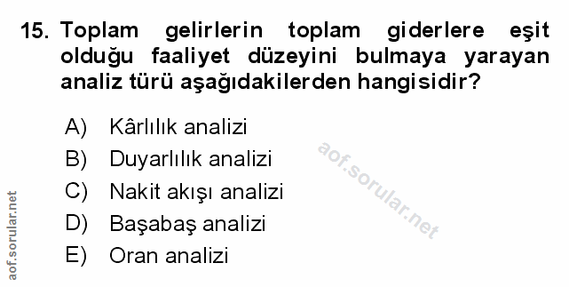 Soru 15