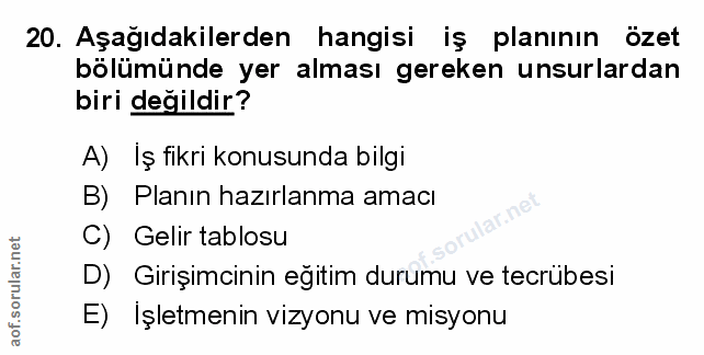Soru 20
