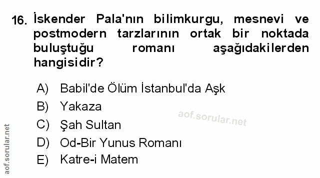 Soru 16