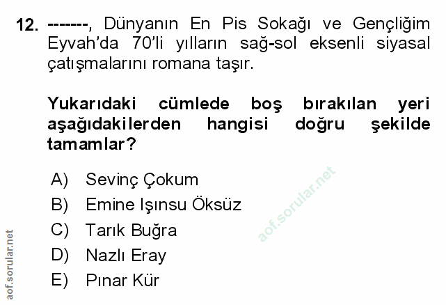 Soru 12