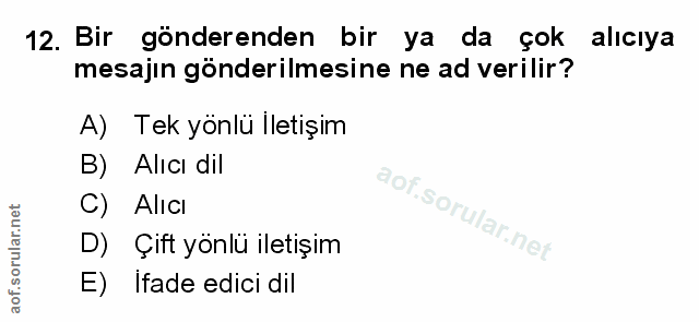 Soru 12