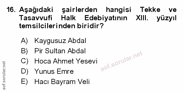 Soru 16