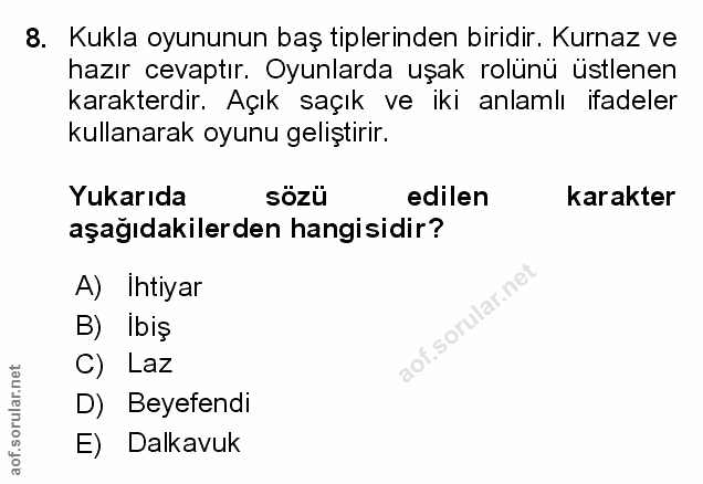 Soru 8