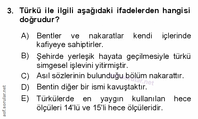 Soru 3