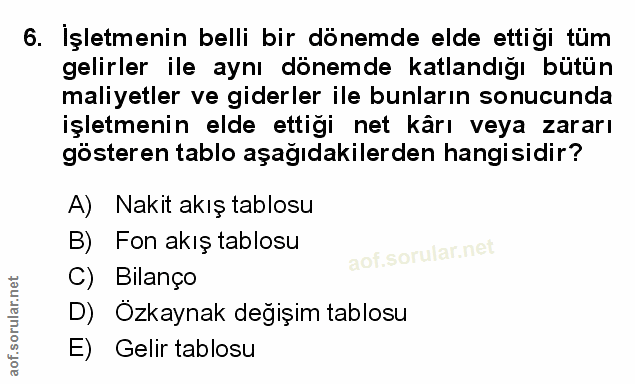 Soru 6