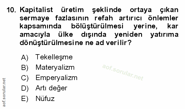 Soru 10