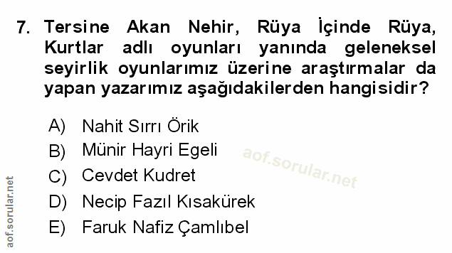 Soru 7