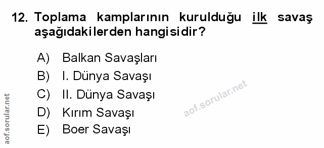 Soru 12