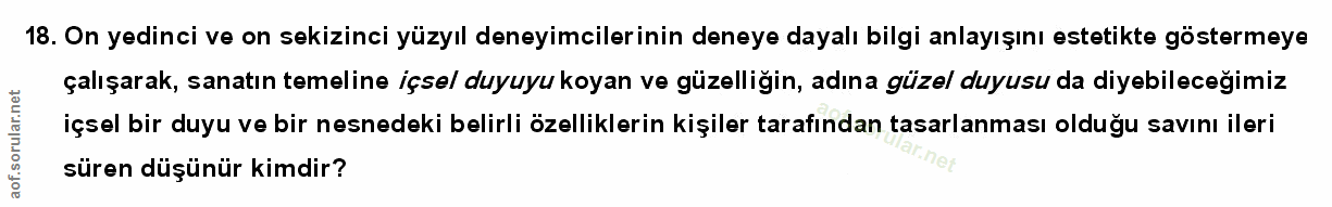 Soru 18