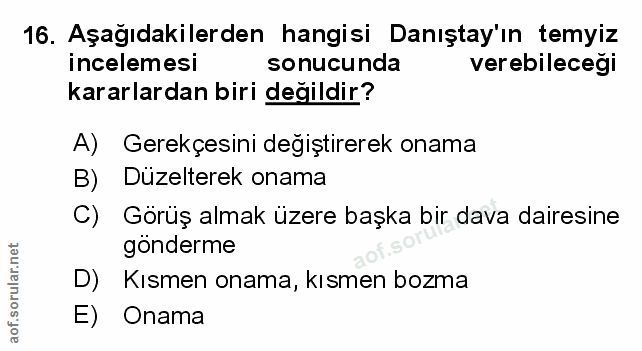 Soru 16