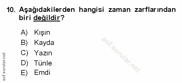 Soru 10