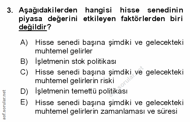 Soru 3