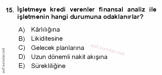 Soru 15