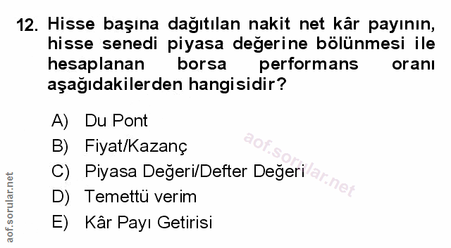 Soru 12