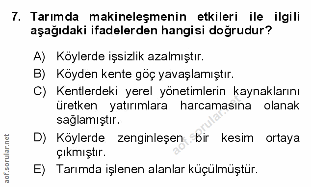 Soru 7