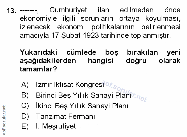 Soru 13