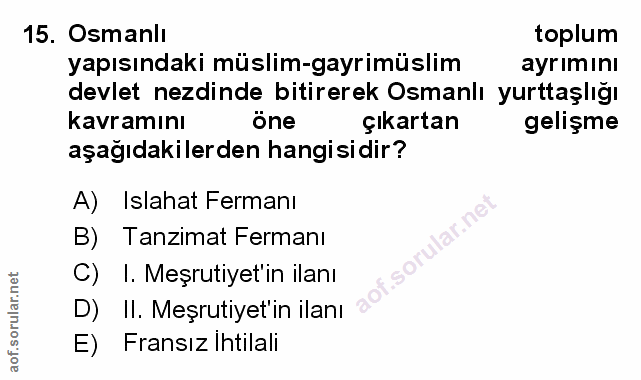 Soru 15