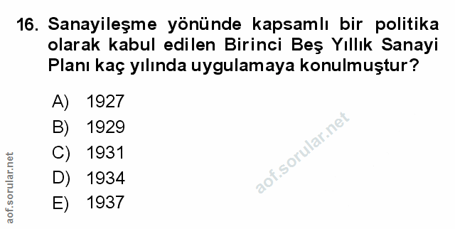Soru 16