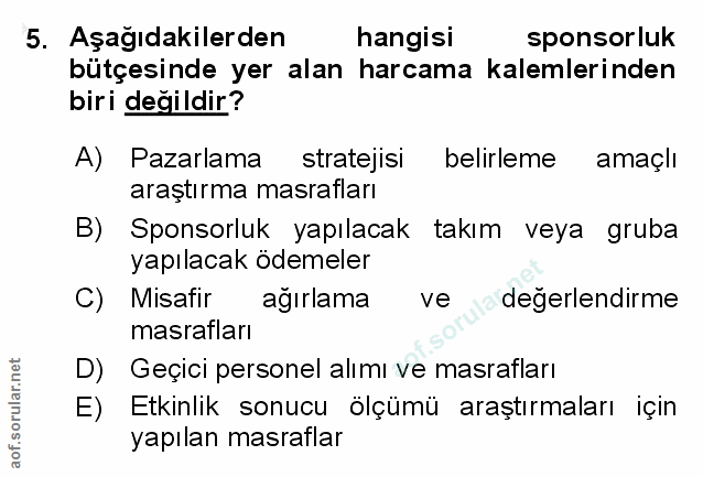 Soru 5