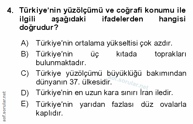 Soru 4