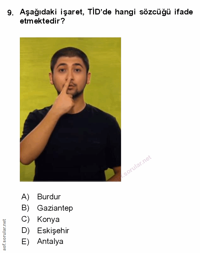 Soru 9
