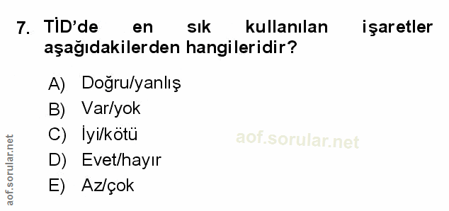 Soru 7