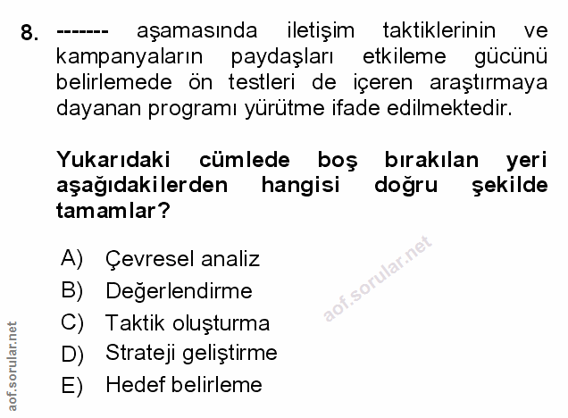Soru 8