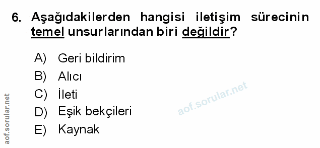 Soru 6