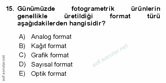 Soru 15