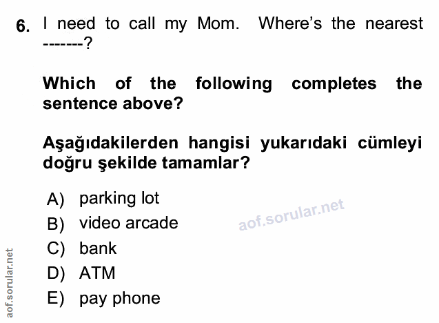 Soru 6