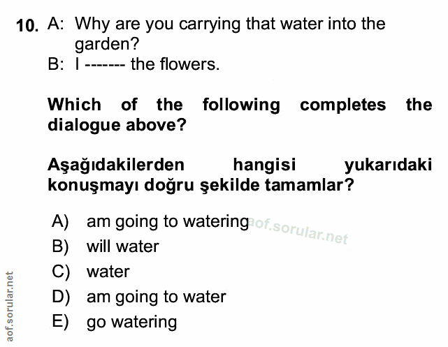 Soru 10