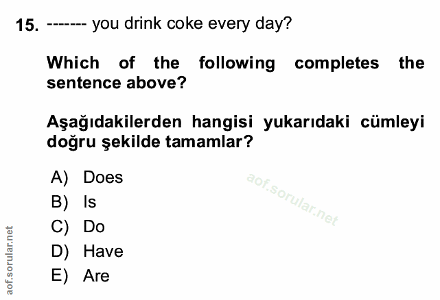 Soru 15