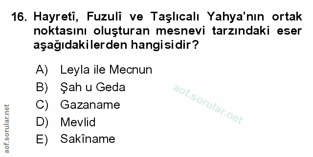 Soru 16