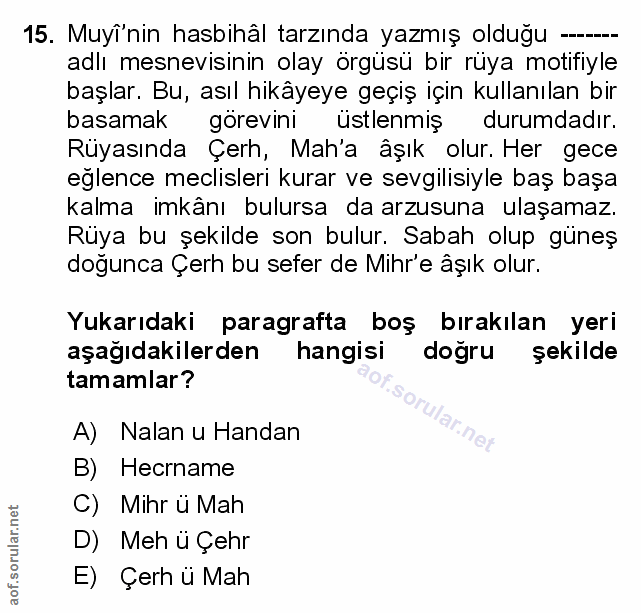 Soru 15