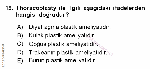 Soru 15